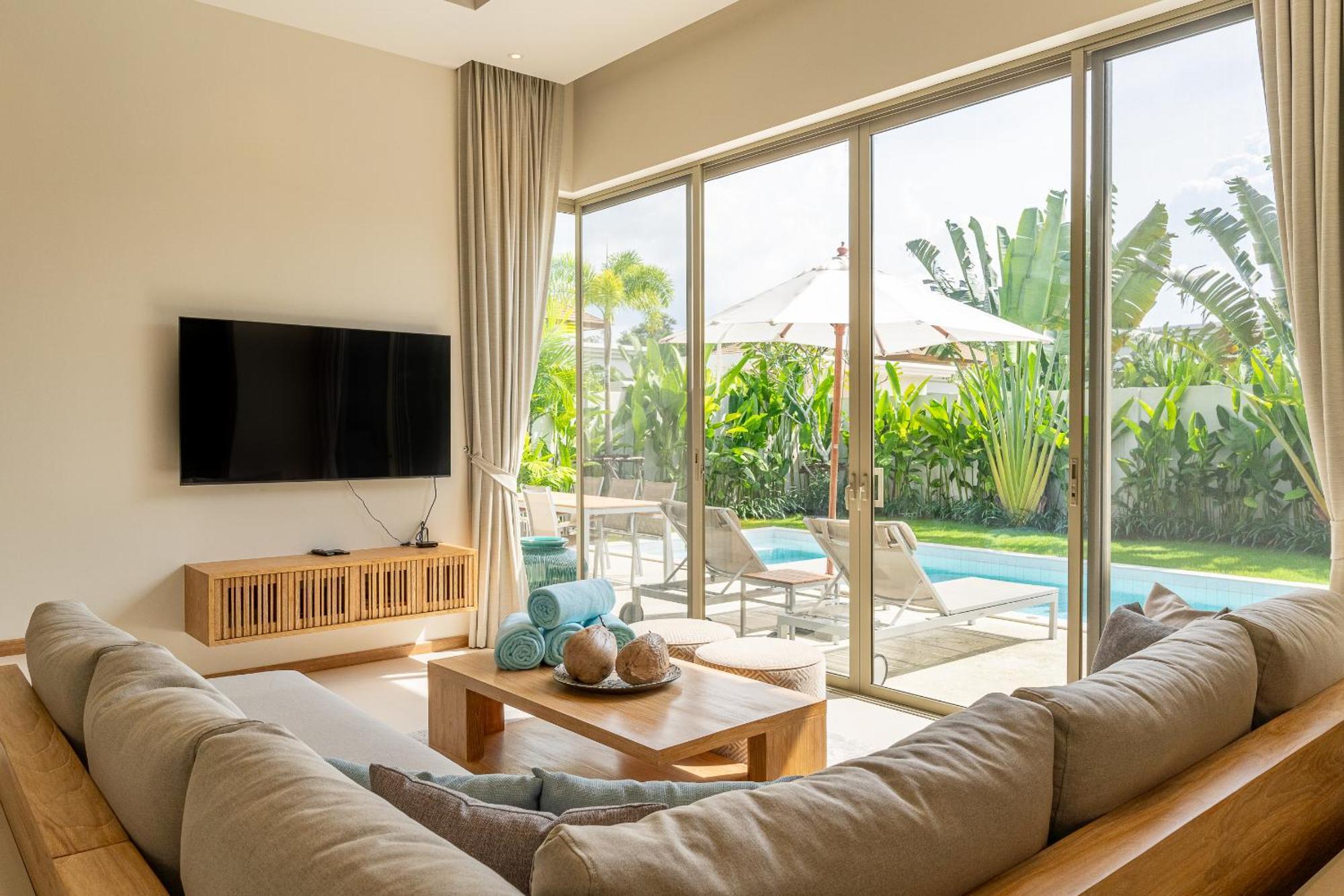 Trichada Breeze 3Br Stylish Villa, 15 Min To Layan Beach Thalang Exterior photo